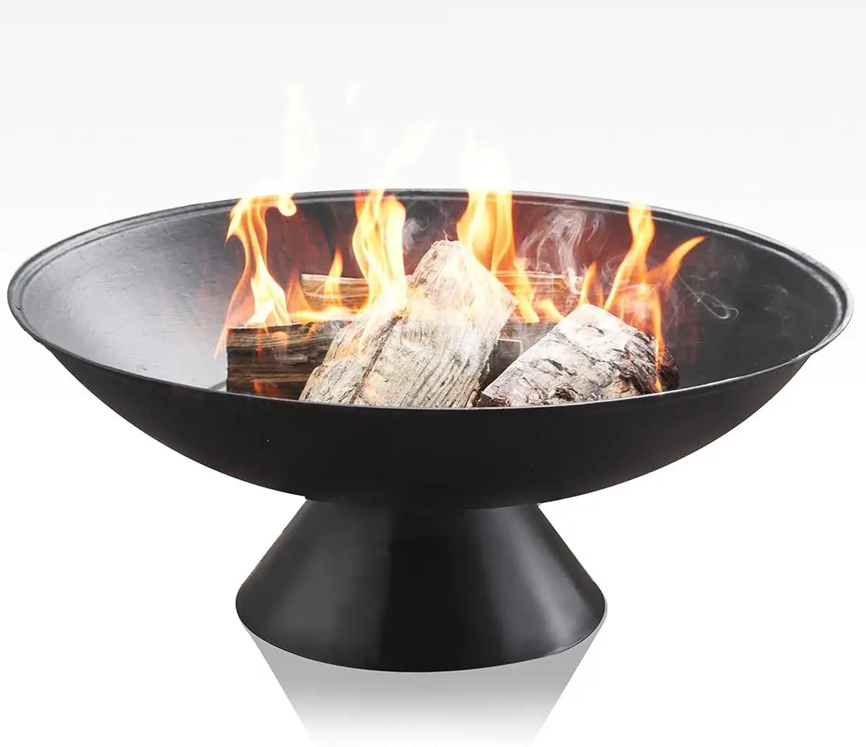 New Products Easily Cleaned Outdoor Bowl Fire Pits Wood Burning Black Outdoor Fire Bowls for Garden