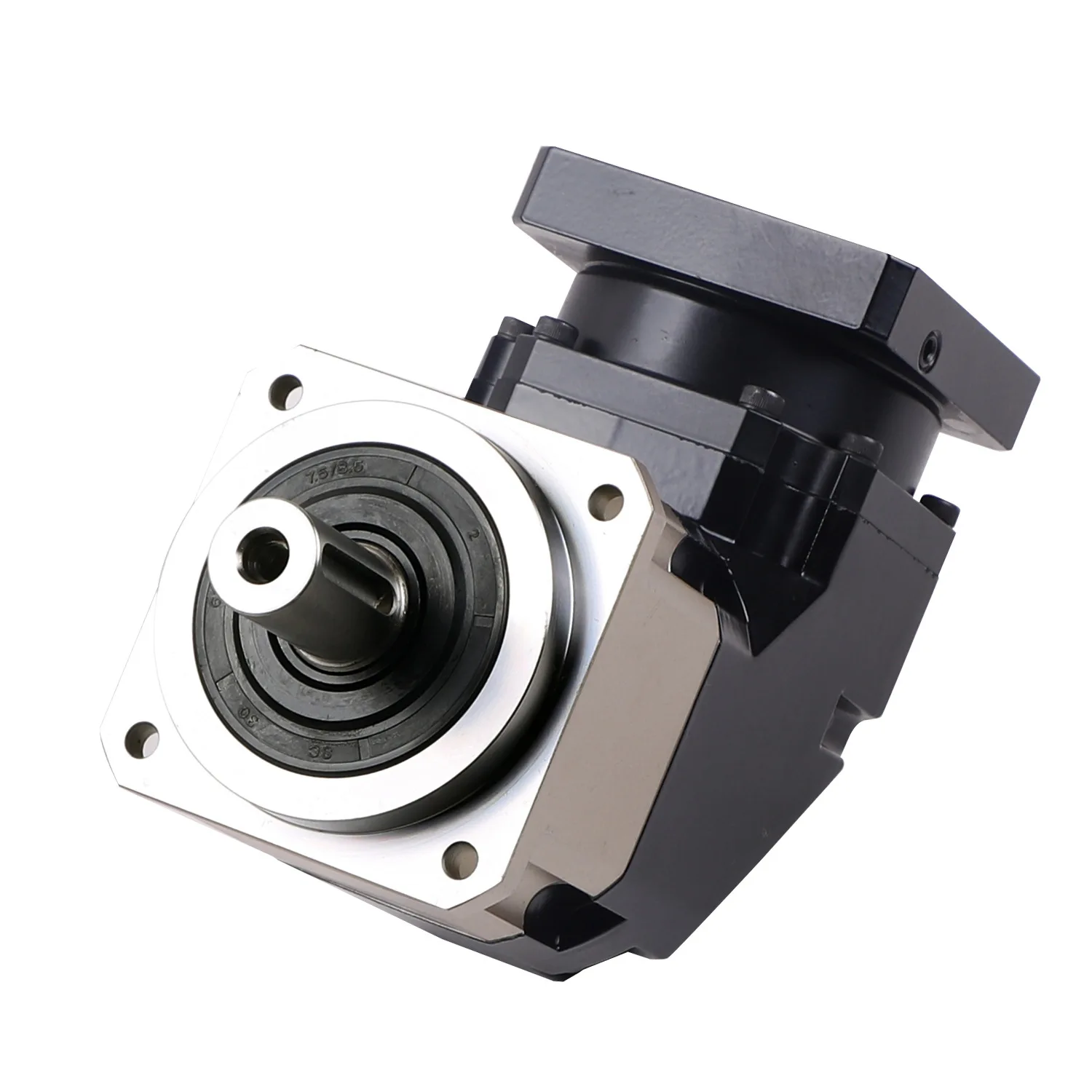 R high precision right angle planetary gear reducer with stepper servo motor gear