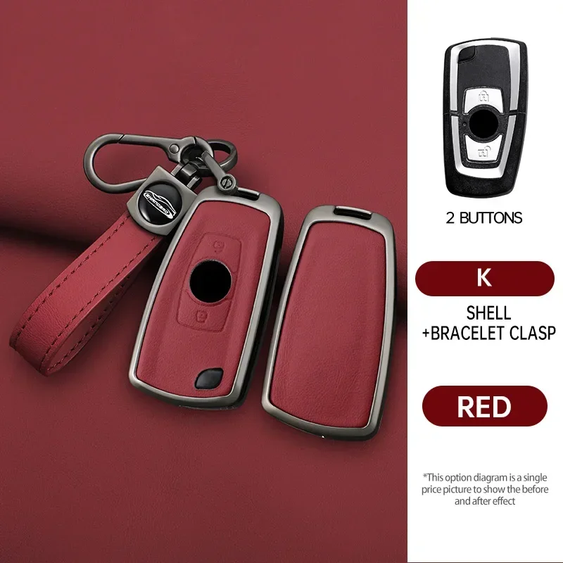 For Dongfeng DFM DFSK Glory 580 S560 F507 S30 H30 AX7 Ix5 Ix7 Seres Sf5 KC VL Alloy Car Key Case Fob Cover Keychain Shell