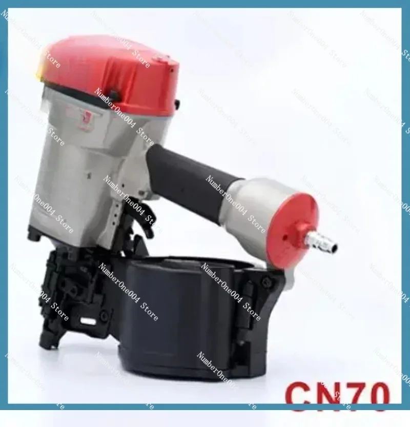 Suitable ForPneumatic Coil Nailer CN55 CN70 CN80 Industrial Roofing Pneumatic Roll Nail Gun Siding Coil Nailer Gun Air Nail Gun