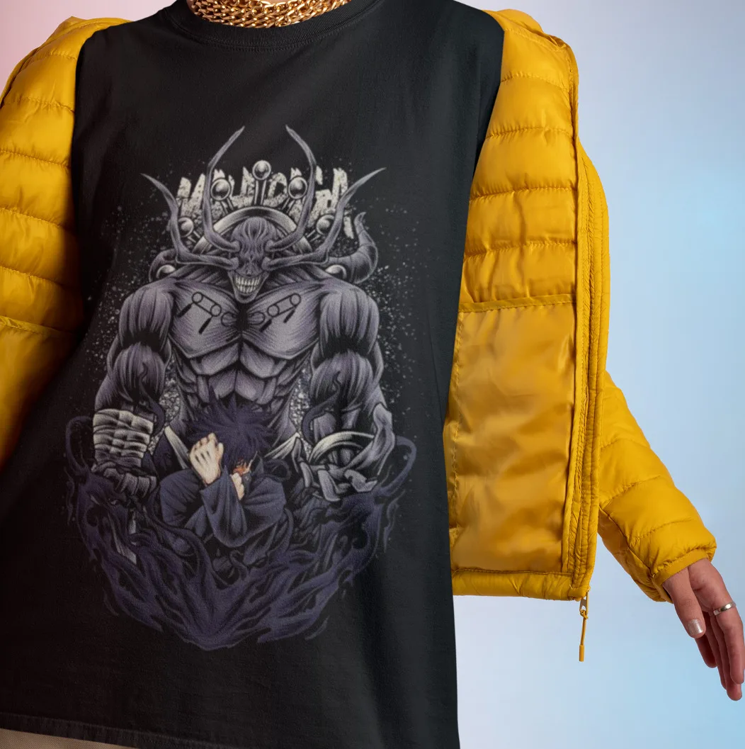 Футболка Megumi Fushiguro Mahoraga juюттусу Kaisen JJK Sukuna аниме