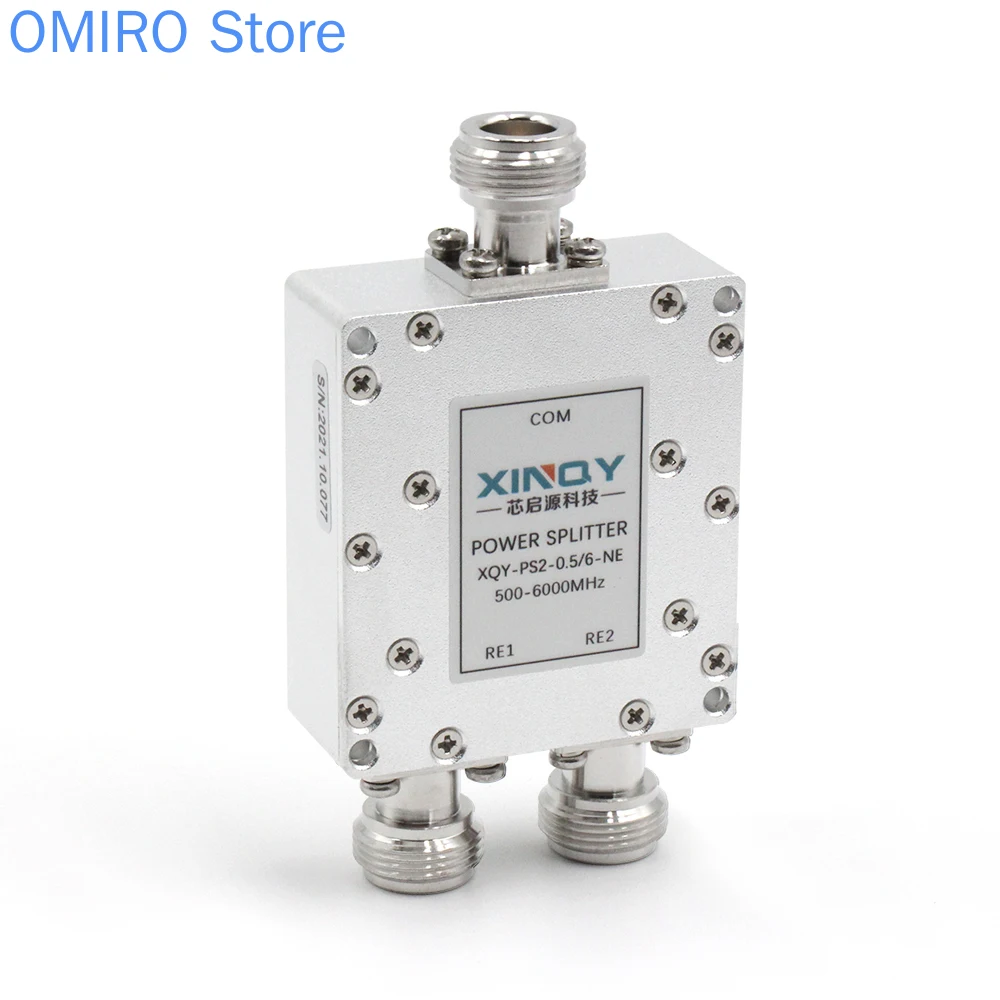 Divisor de potencia WiFi RF hembra tipo N 0,5-6g distribuidor de potencia uno en dos con disyuntor