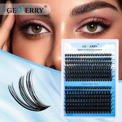 False eyelashes  30P 40P DIY Clusters  Makeup Gemerry   lashes   Russia High Quality Eye Lashes Soft Natural Lashes