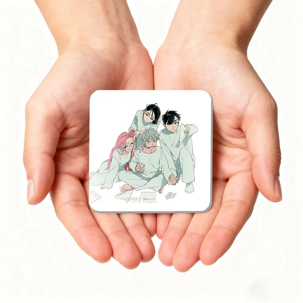 Anime ALIEN STAGE Refrigerator Magnet Square Stickers - Can Be Used To Personalize Home Decoration And Are Ideal Keepsakes