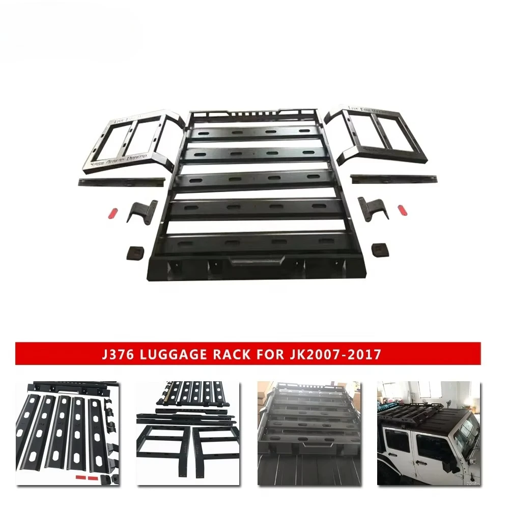 Storm Roof Rack Basket Luggage Roof Rack for wrangler Jk J376