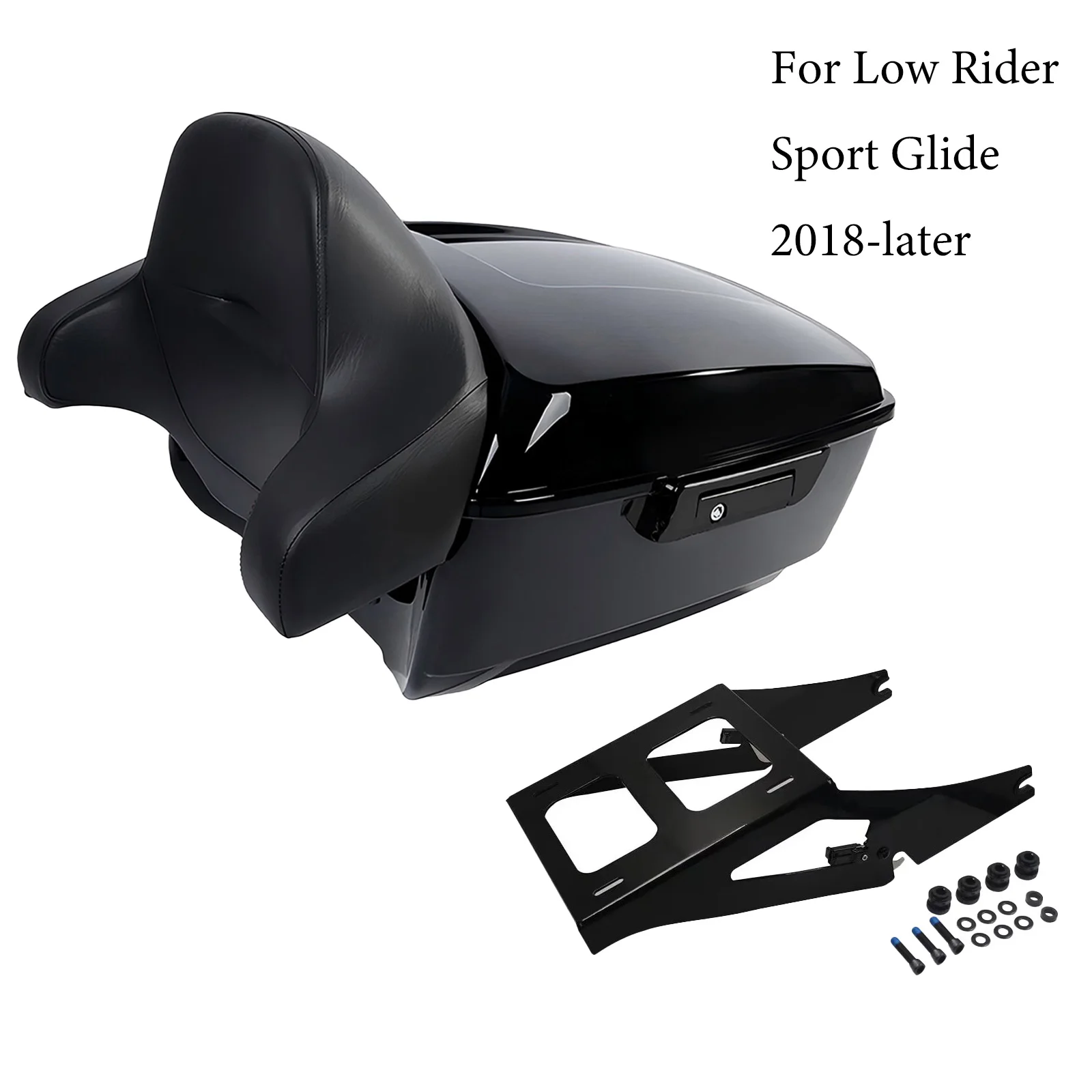 

Водонепроницаемый багажный кофр из ABS-пластика и багажная полка для мотоциклов Harley Low Rider ST FXLRST Sport Glide FLSB 2018-2026