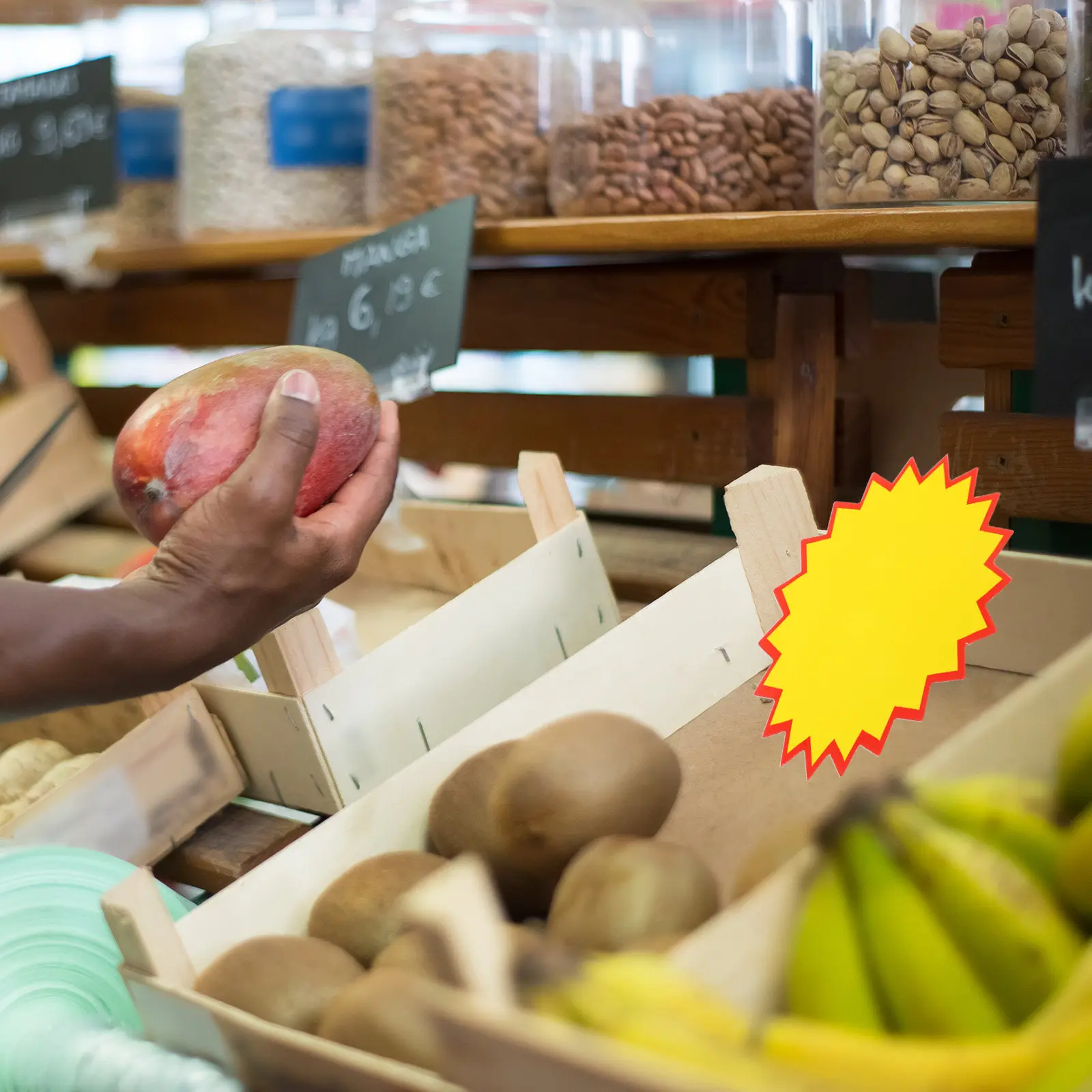 

200 шт. ценников-этикеток для розничных магазинов, легко крепящиеся на полки, прочные бумажные держатели-подставки для ценников