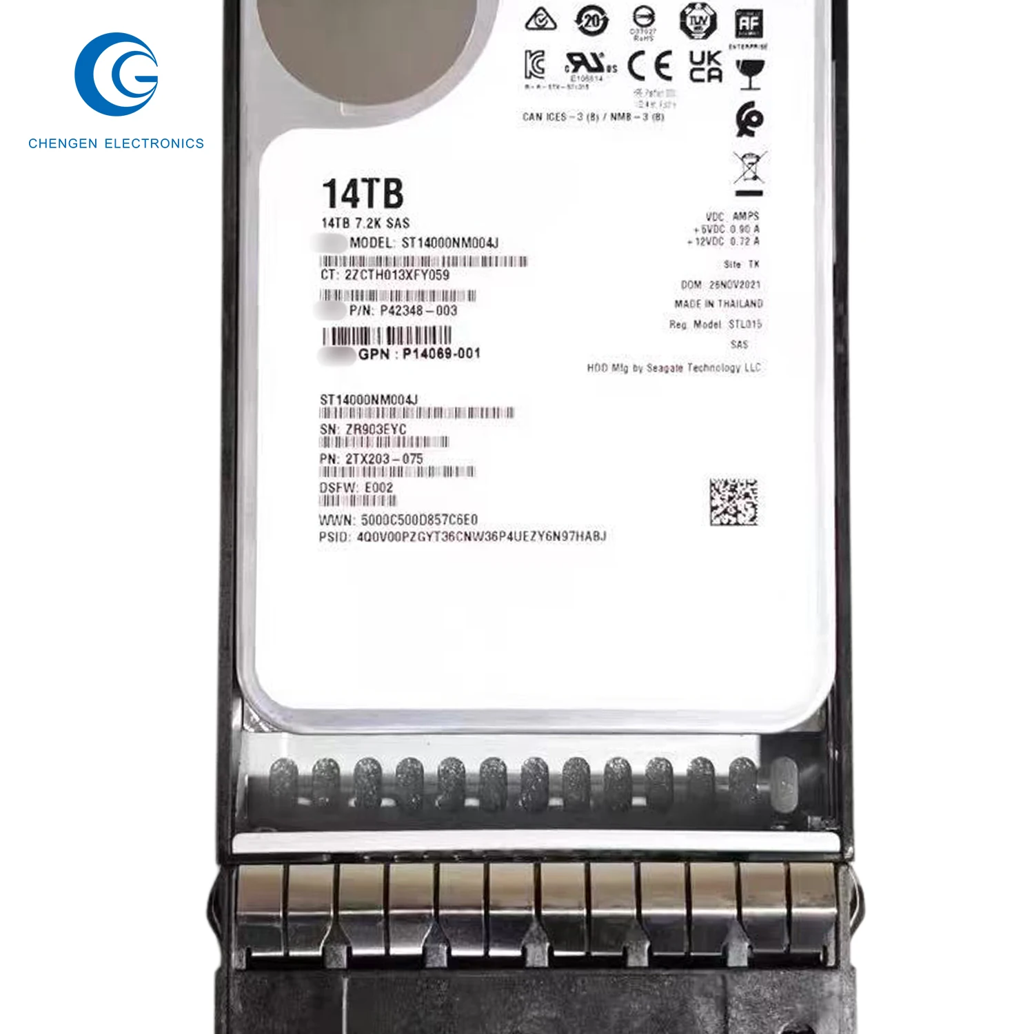 R0Q62A P13252-001 14Tb Sas Hdd 12G Midline 7.2K Lff (3.5In) Sas M2 For Msa Server Hard Disk Drive Hard Drive Hdd