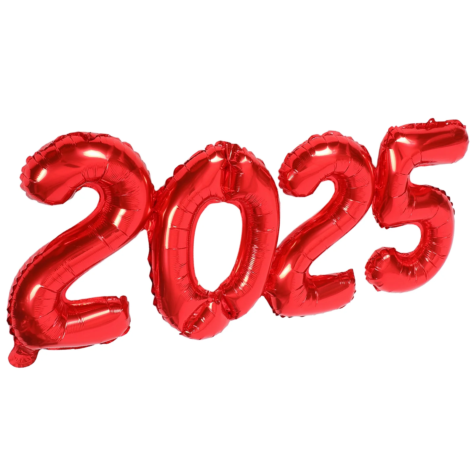 

Aluminum Film 2025 New Year Decorations Party Supplies New Year Ornaments Inflatable Red Graduation Layout Props