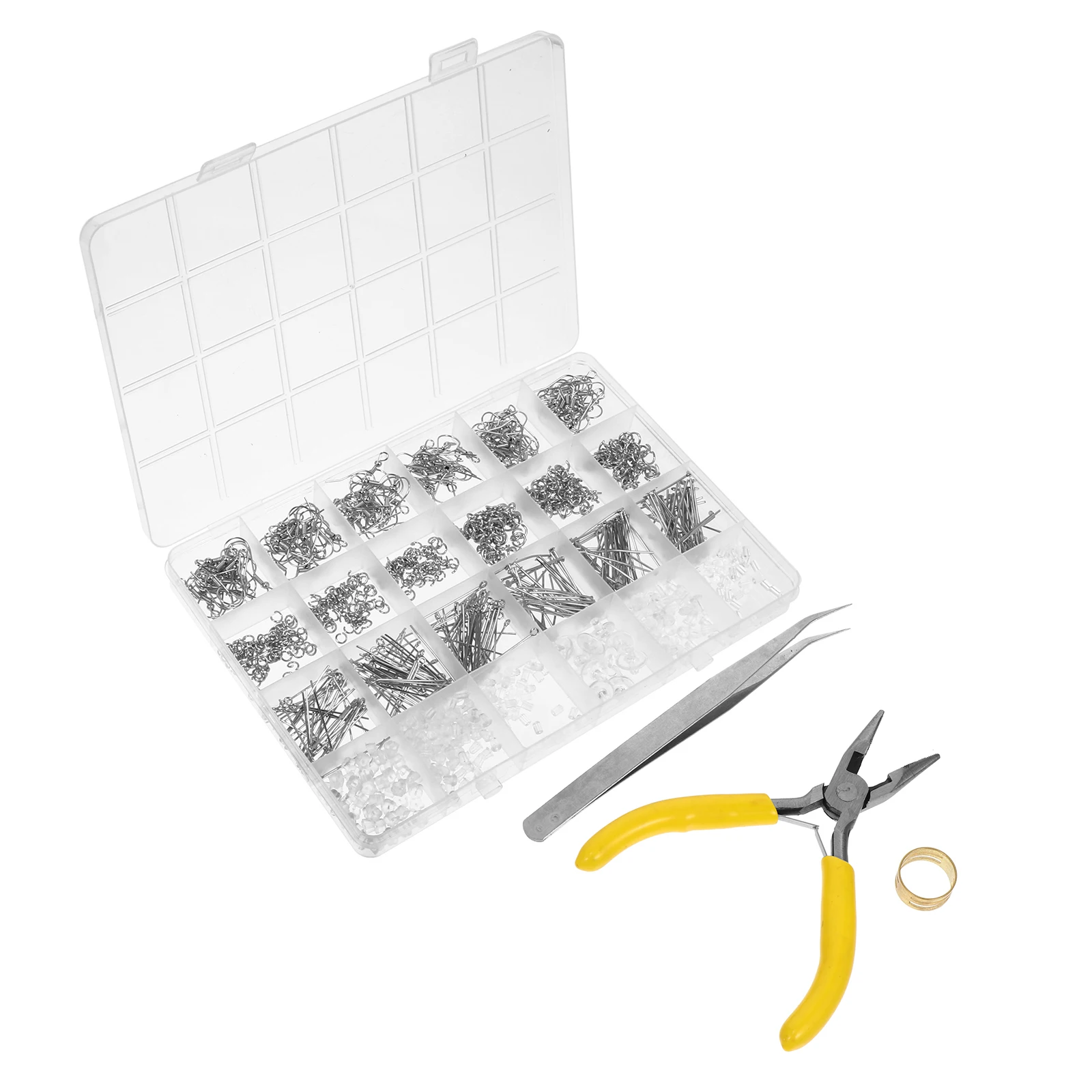

Jewelry Making Kit Earring Material Hook DIY Accessories Crafting Supplies Iron Durable Lightweight Trendy Unique H made
