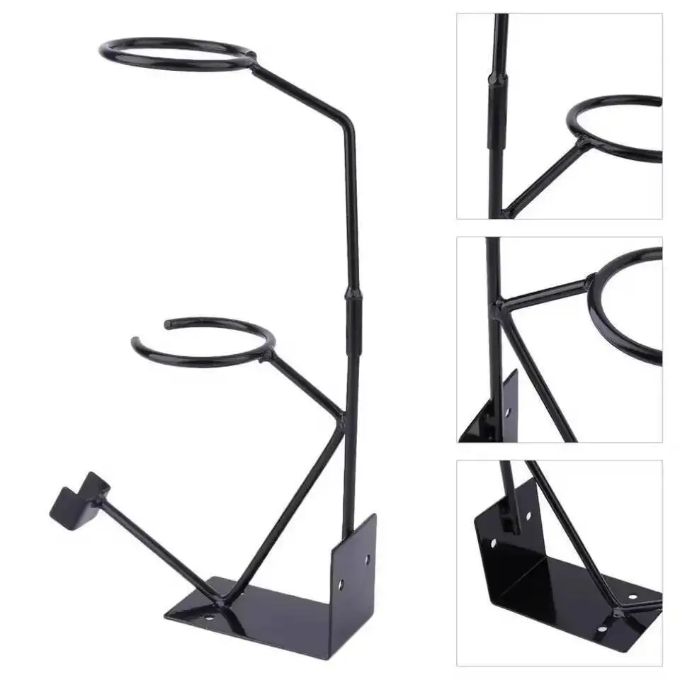 Car Paint Sprayer Stand Bracket 20pcs Paper Funnel Rack Storage Rack Steel Spray Gun Accessories Spray Gun Holder Household Dura