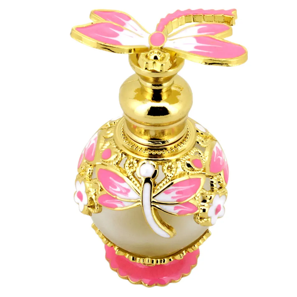 

Perfume Bottle Glass Dropper Essential Oil Travel Spray Retro Fragrance Diffuser 10ml Clear Storage Collection Gift