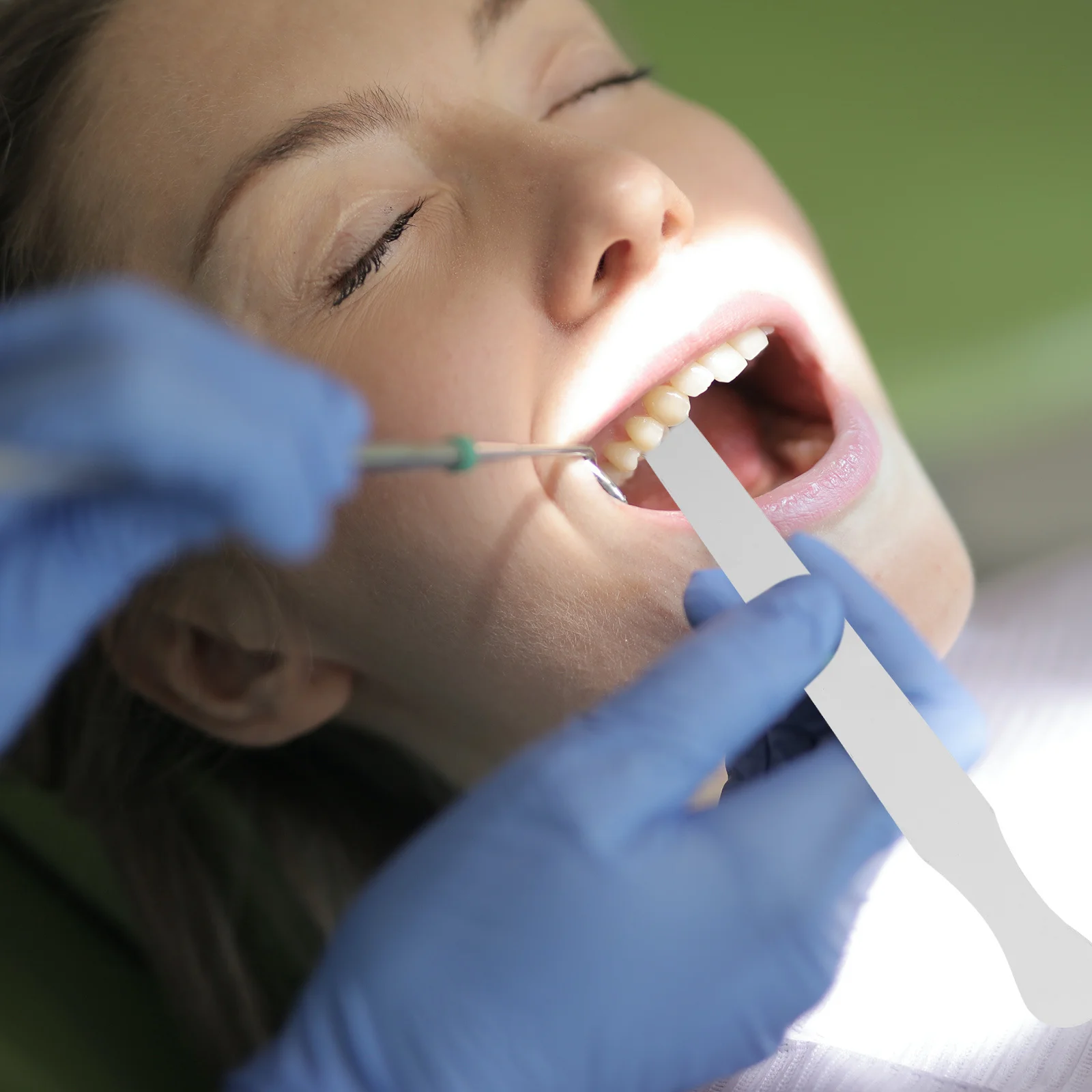 

10Pcs Stainless Steel Tongue Spatulas Smooth Rounded Edges Professional Tongue Depressors Mixing Plates