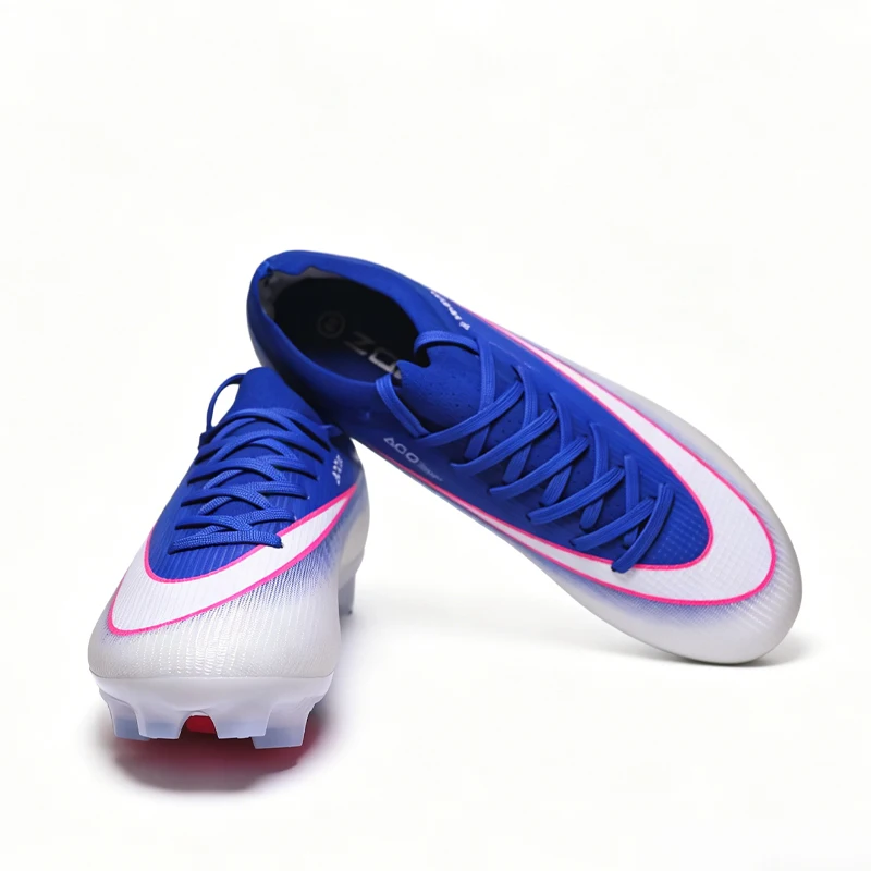 Mens Football Boots Youth FG/TF Training Studded Fast Soccer Cleats Boys Non Slip Football