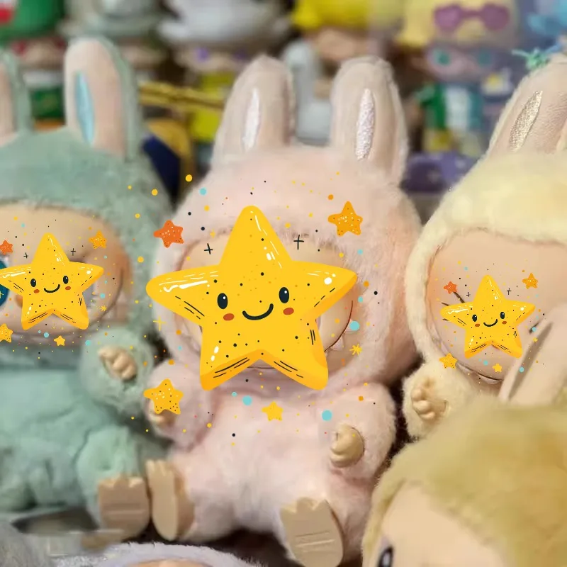 صندوق أعمى عالي الجودة Bubu 【1.0】【2.0】【3.0】 صندوق مفاجأة دمية الجيل لطيف كرتوني Bubu صندوق أعمى مبطن الشكل لعبة هدية قطيفة