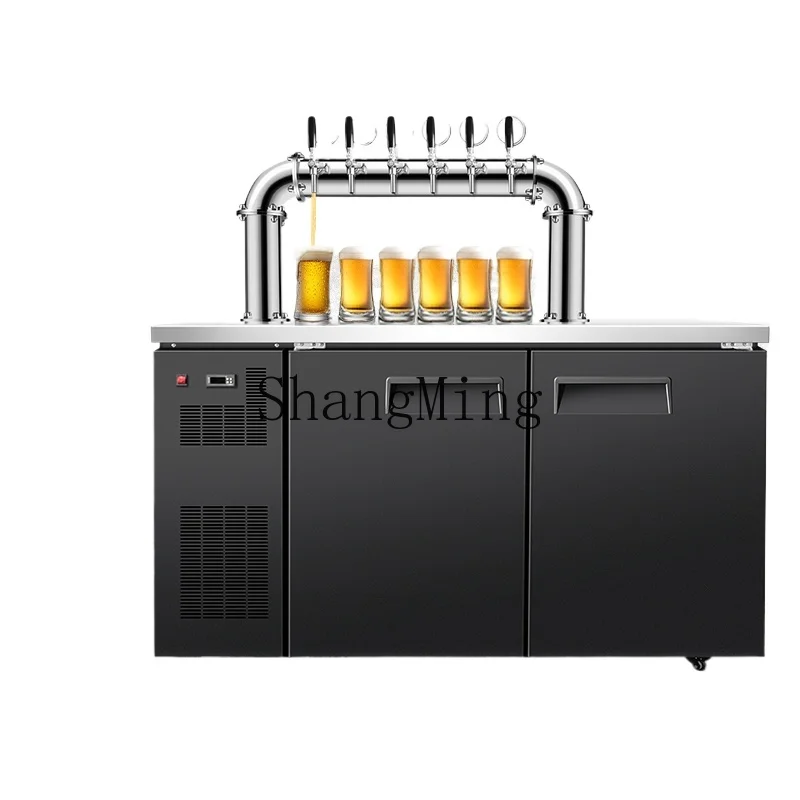 

ZYY commercial draft beer refrigerator air-cooled automatic craft brewing equipment integrated