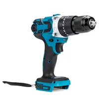 350N.m 13mm 3 in 1 Brushless Electric Hammer Drill Electric Screwdriver 20+3 Torque Cordless Impact Drill for Makita Battery 18V