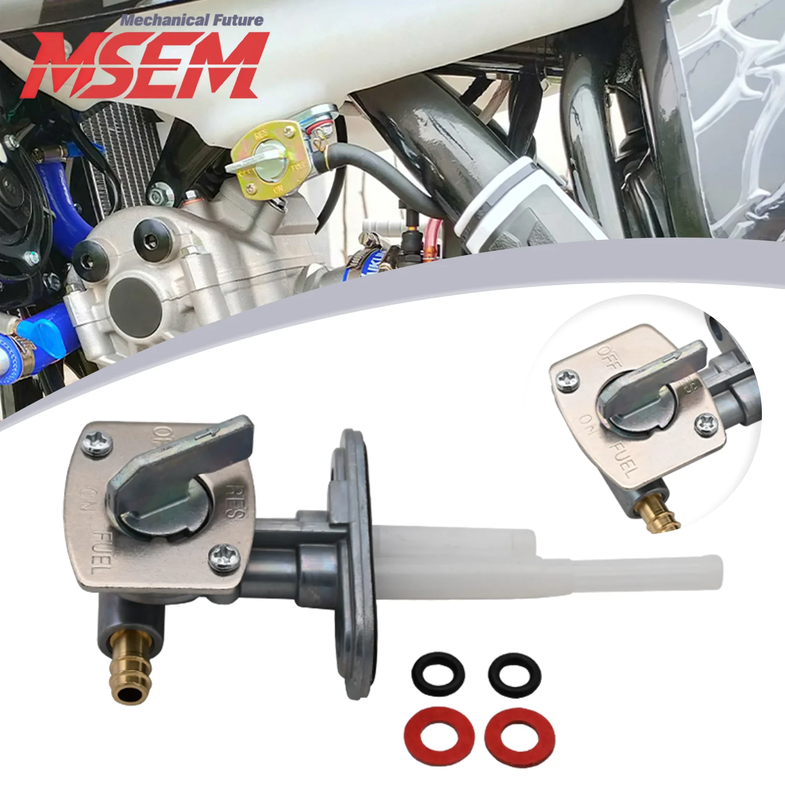 For Yamaha XT225 XT350 XT600E XT600 WR426F WR450F WR400F WR250Z TTR250 TTR225 Motorcycle Gas Fuel Tank Switch Valve Petcock Tap