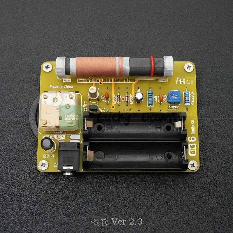636 enkele buis halfgeleider radio printplaat DIY kit directe montage reserveonderdelen