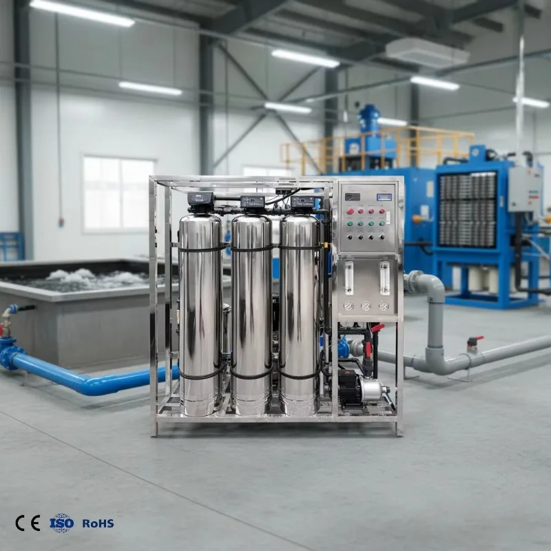 Industrial Reverse Osmosis System 1000LPH For Industrial Wastewater Recovery Filtration Equipment