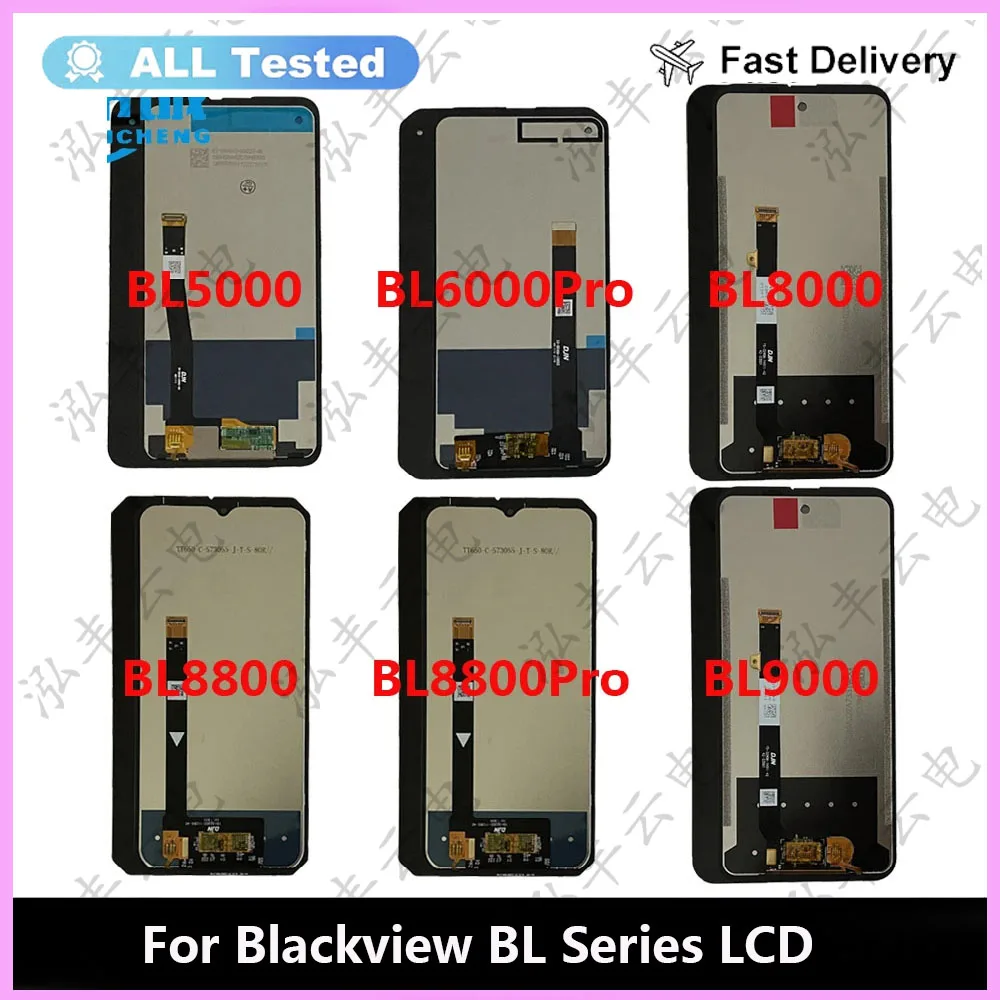 For Blackview BL8000 BL9000 LCD Display Touch Screen Digitizer Assembly lcd For Blackview BL5000 BL6000 BL8800 Pro LCD Display