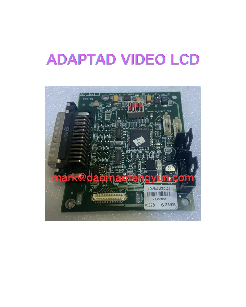

ADAPTAD VIDEO LCD Б/у печатная плата протестирована нормально