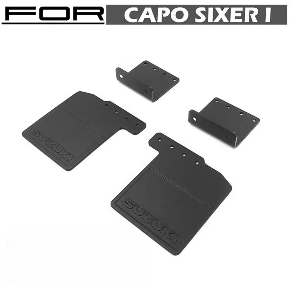 Scale 1:6 Rear Mudguard flaps set fit Capo Samurai Jimny Body Crawler Car 1 6 RC Truck