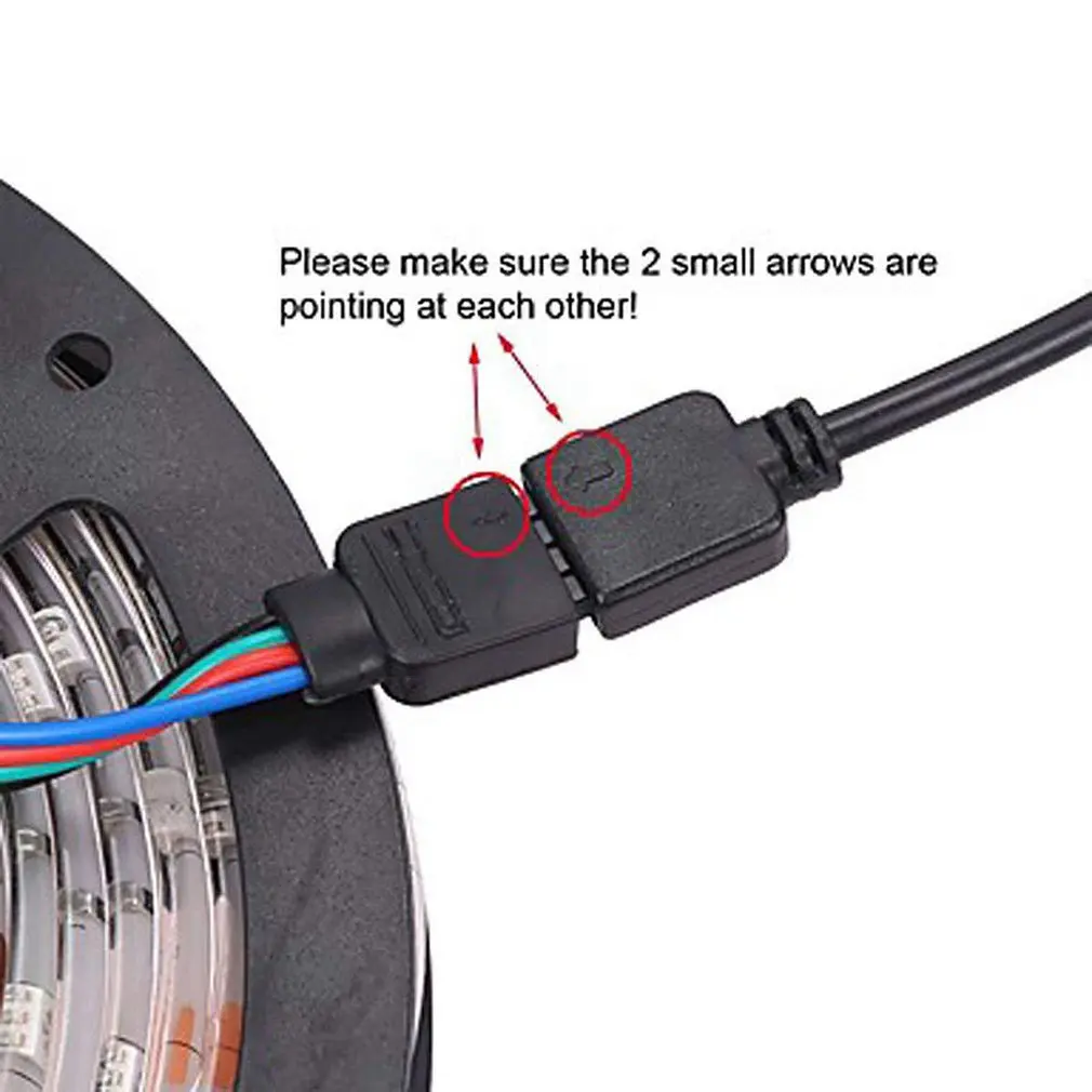 LED Rope Light 600 Lamp + 44 Key Infrared Controller + Usb Cable Led Tape Sync With Music String Lighting