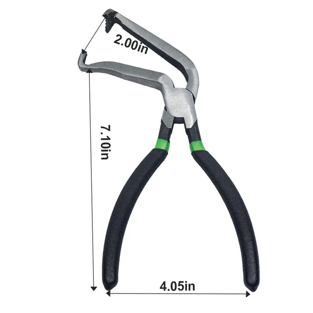 

8in Automotive Electrical Connector Pliers Removal Ergonomic Fuel Pipe Tool Auto Repair Parts Electrical Disconnect Pliers