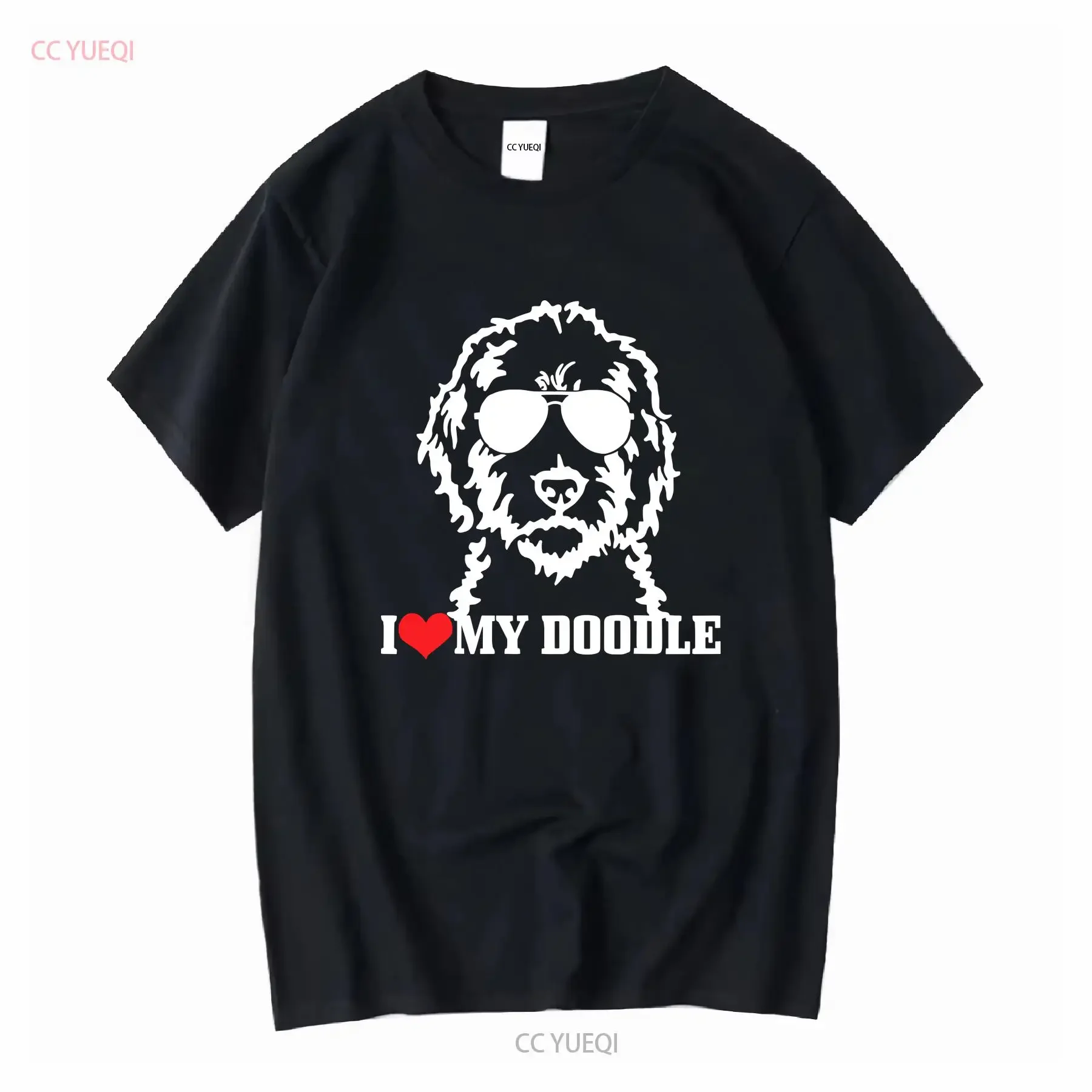 Camiseta divertida Goldendoodle I Love My Doodle Mom Labradoodle Dog, talla S 5XL, camiseta cómoda lavada vintage para uso diario