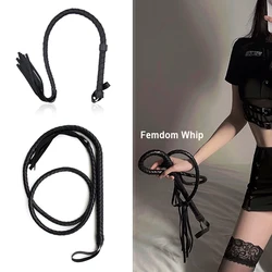 Fetish Femdom Erotic Couple Product Leather Snake Whip Bdsm Flogger Lash Adult Sadomasochism Restraints Games Exotic Accessories