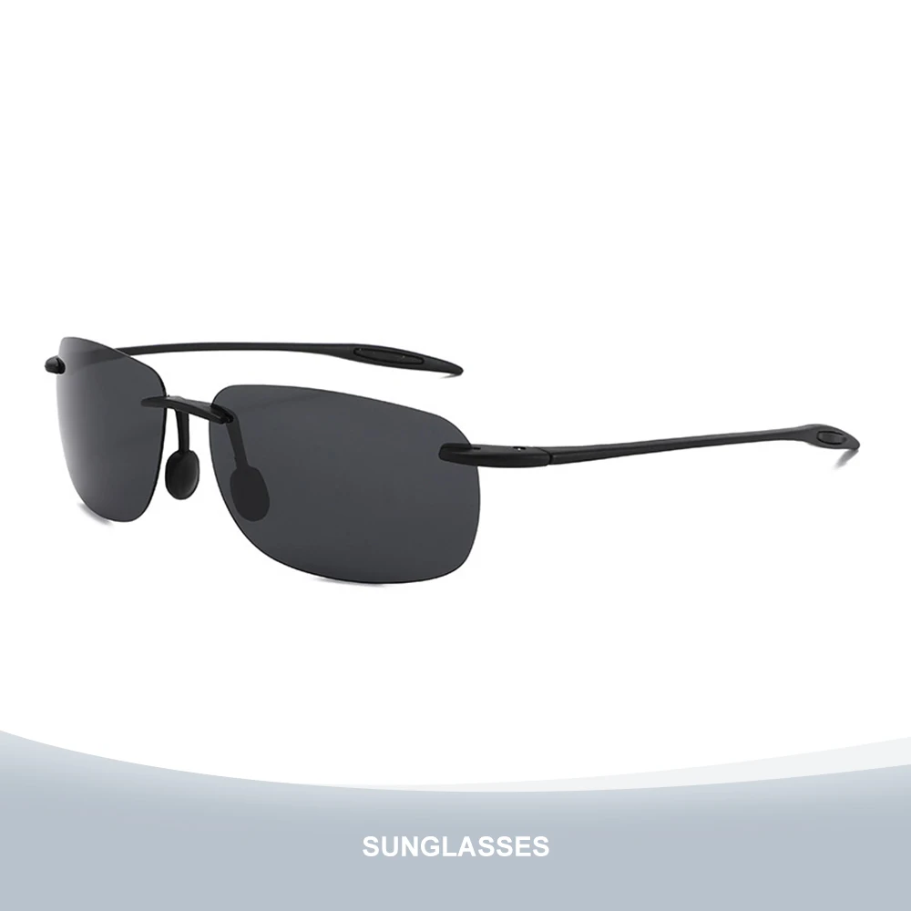 

Ultra-Light Frameless Polarized Sunglasses 2025 Colorful TR90 Material for Men And Women UV400 Suitable for Leisure And Vacation