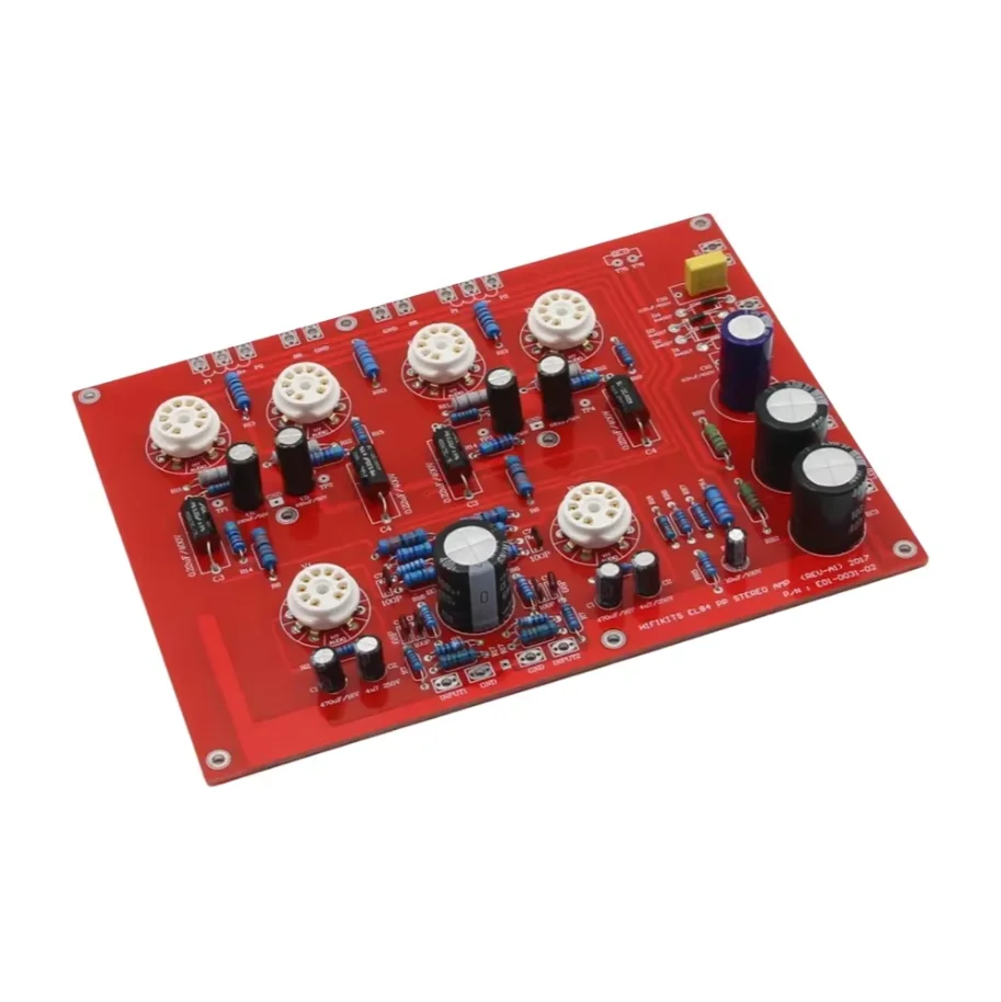 Hifi Amplifier Board - HiFi EL84+ECF80 Stereo Push Pull Amplifier