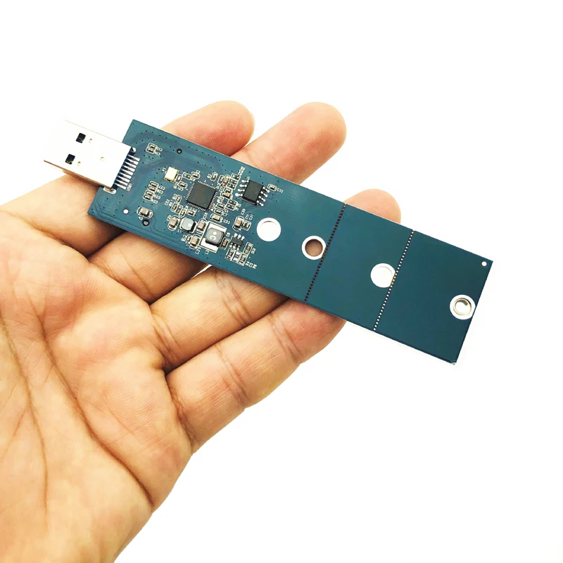 1個M.2 usbアダプタbキーM.2 ssdアダプタusb 3.0ケーブルなしに必要なusb 2280 M2 ssdドライブアダプタngffコンバータssdリーダー