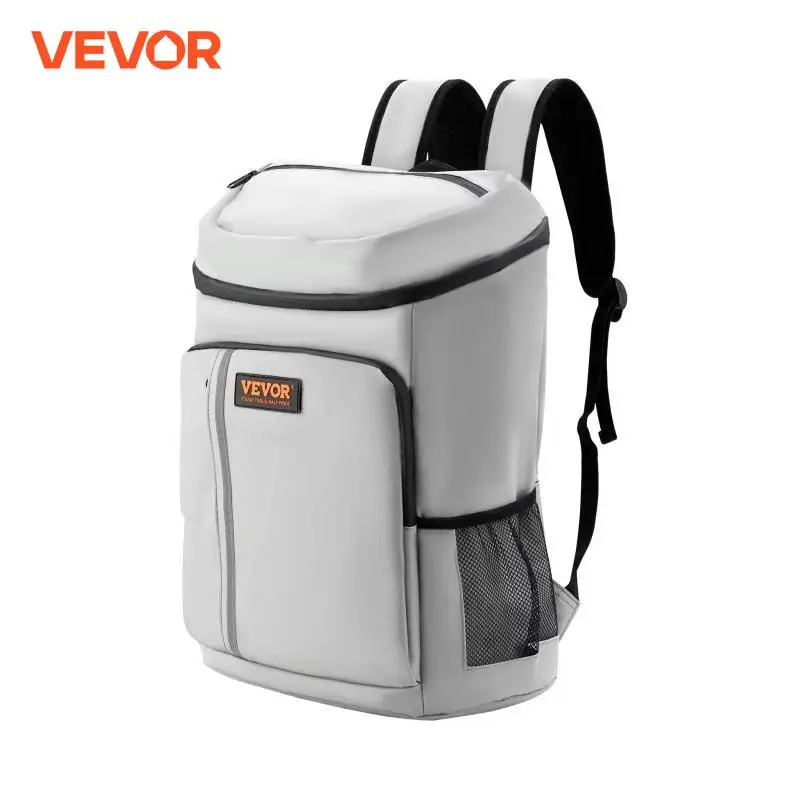 VEVOR 20L Refrigerator Bag Waterproof Cooler Backpack Large Capacity Thermal Isothermal Soft Insulated Cooler Bag for Outdoor