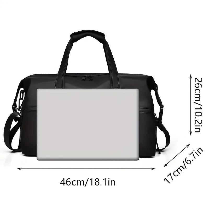 Bolsa de viagem de grande capacidade, mochila portátil noturna unissex esportiva fitness, perfeita para esportes e aventuras ao ar livre