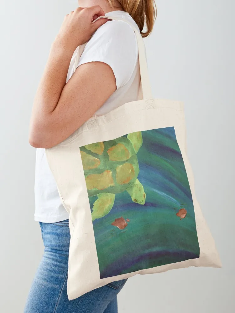

Floating Along Tote Bag cute pouch bag personalized tote bag Women's tote