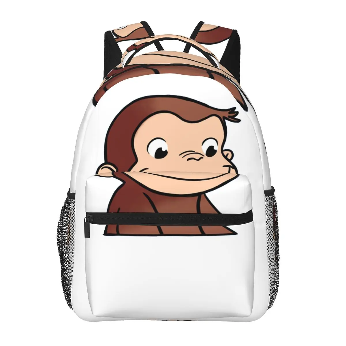 

Рюкзак Curious George, Лидер продаж, рюкзак большой емкости, детская сумка для книг, школьная сумка, сумки на плечо для мужчин и женщин