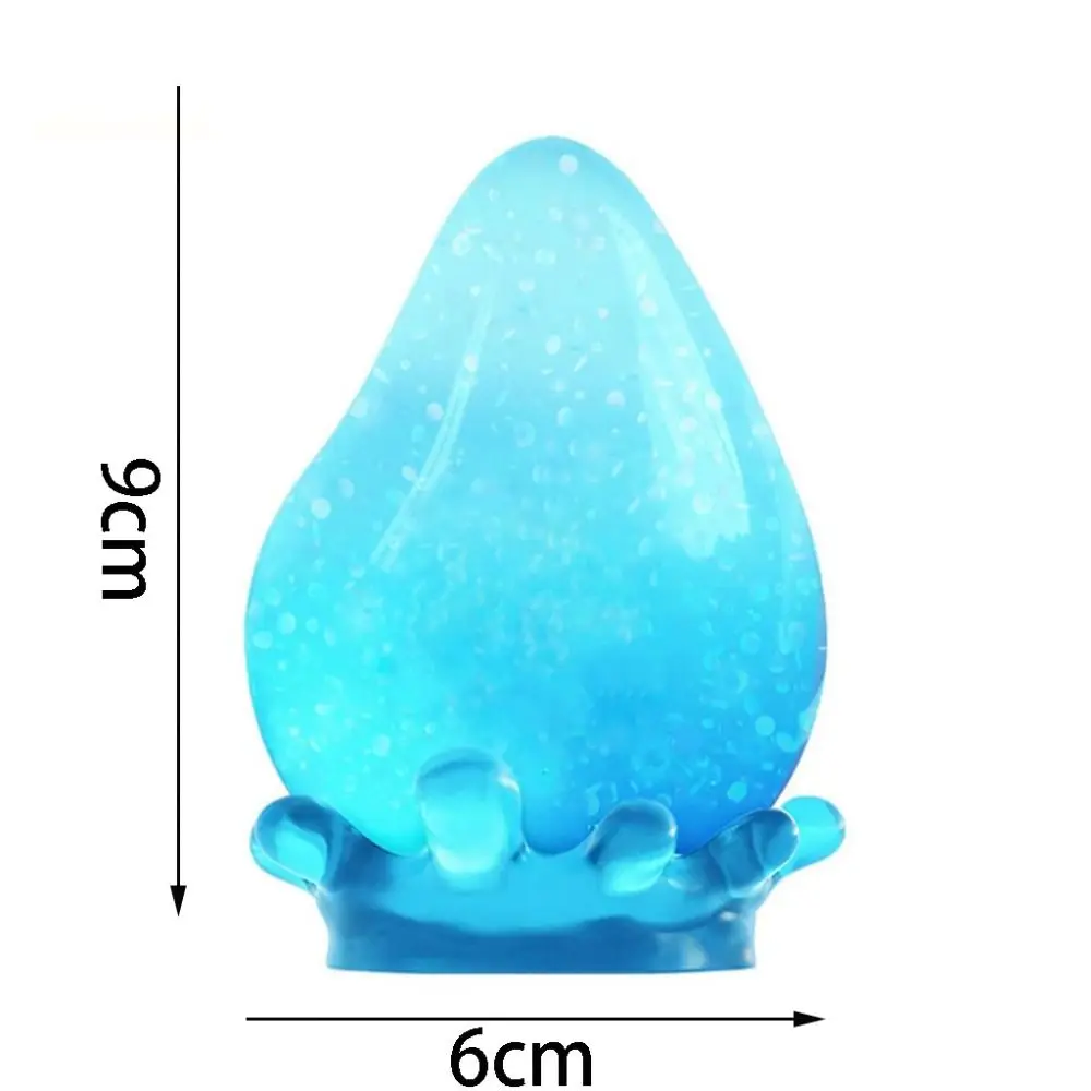 ضغط الإغاثة قرصة قطرة الماء معسر الضغط لعبة مع حامل ألعاب متململة متعة قرصة Waterdrop لعبة الضغط