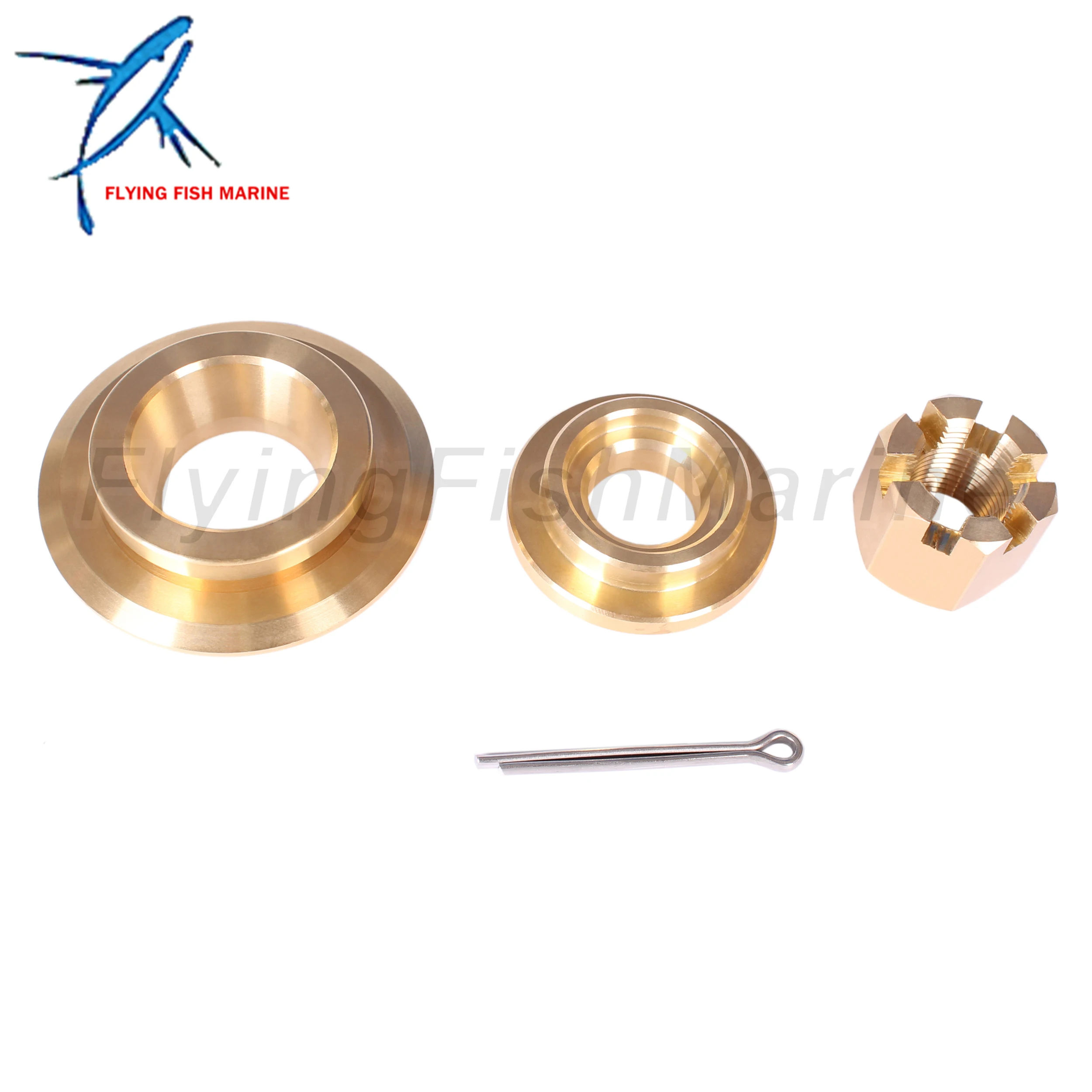 

Boat Engine 90506-ZX2-C00 Washer, 90512-ZX2-C00 Spacer, 90301-ZW1-B00 Castle Nut for Honda 115HP-250HP Propeller Hardware Kit