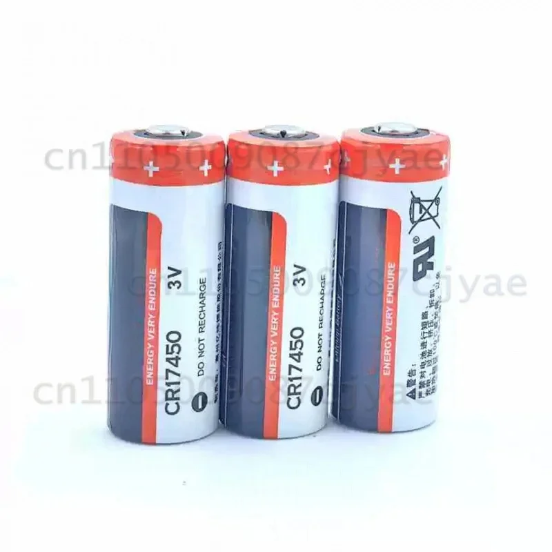Long Lasting 3V CR17450 Lithium Manganese Battery for Eve Water Meter Smoke Alarm PLC Industrial Flow Equipment