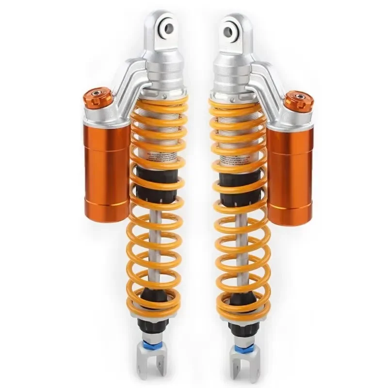 7mm Spring 400mm 425mm Motorcycle Shock Absorbers Suspension For Kymco Xtown 300 Honda Yamaha Suzuki Kawasaki Quad For ATV