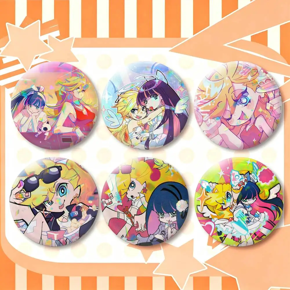 Panty Stocking with Garterbelt   25mm 32mm 44mm 58mm 75mm Brooches Badges Pins for Accessories Gift