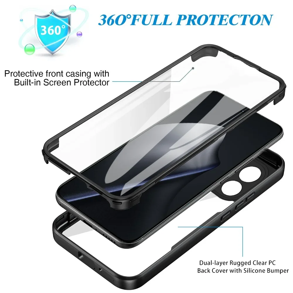 Vollständiger Körperschutz, stoßfeste Hülle für Xiaomi 17T 15T Pro Mi 17 15 5G, Schutzhülle, Displayschutzfolie, Fundas Coque