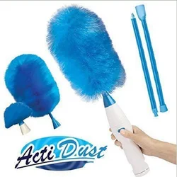 Electric Spin Feather Duster Brush Adjustable 360° Revolve Dust Cleaner Cleaning Brush Household Cleaning Tools Accessories Sets