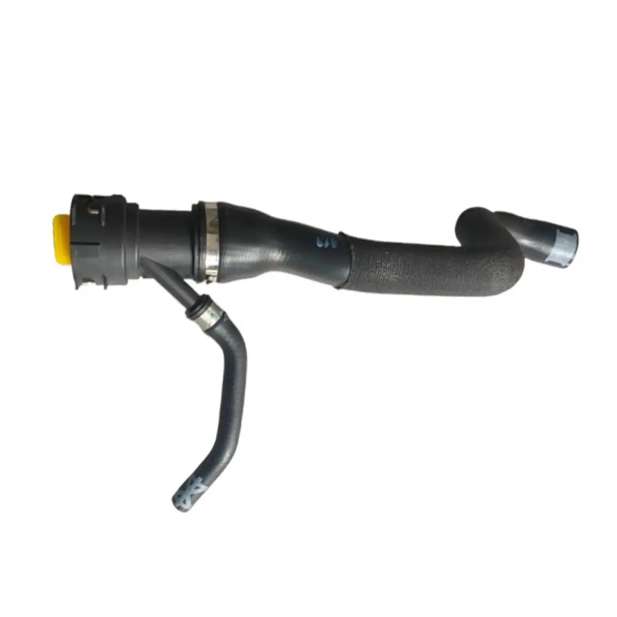 #73L Coolant Hose,For Audi A8 S8 D3 2004-2007 Engine Upper Radiator Coolant Hose (Black)