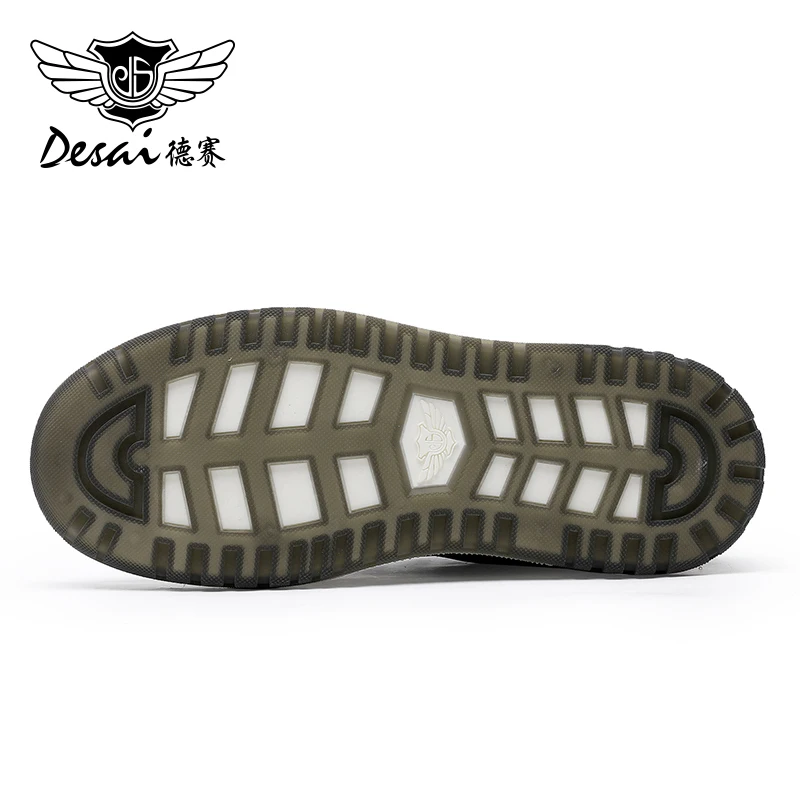 DESAI Sneakers Men Casual Shoes Genuine Leather Soft Breathable Mens Male Shoe Outdoor Comfortable 2024 Fashion Brand Footwear