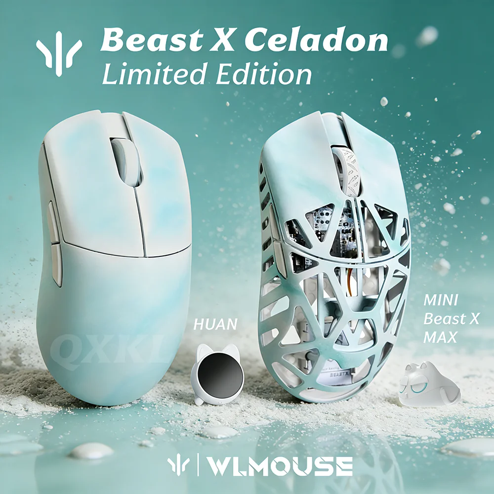 WLMOUSE Celadon Mouse Beast X Gaming Mouse Magnesium Mouse