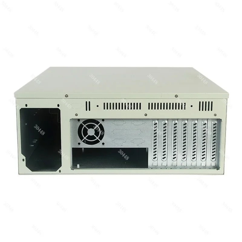 IPC610L Industrial PC Case 4U Server Chassis 480mm Depth for Security Monitoring and Storage