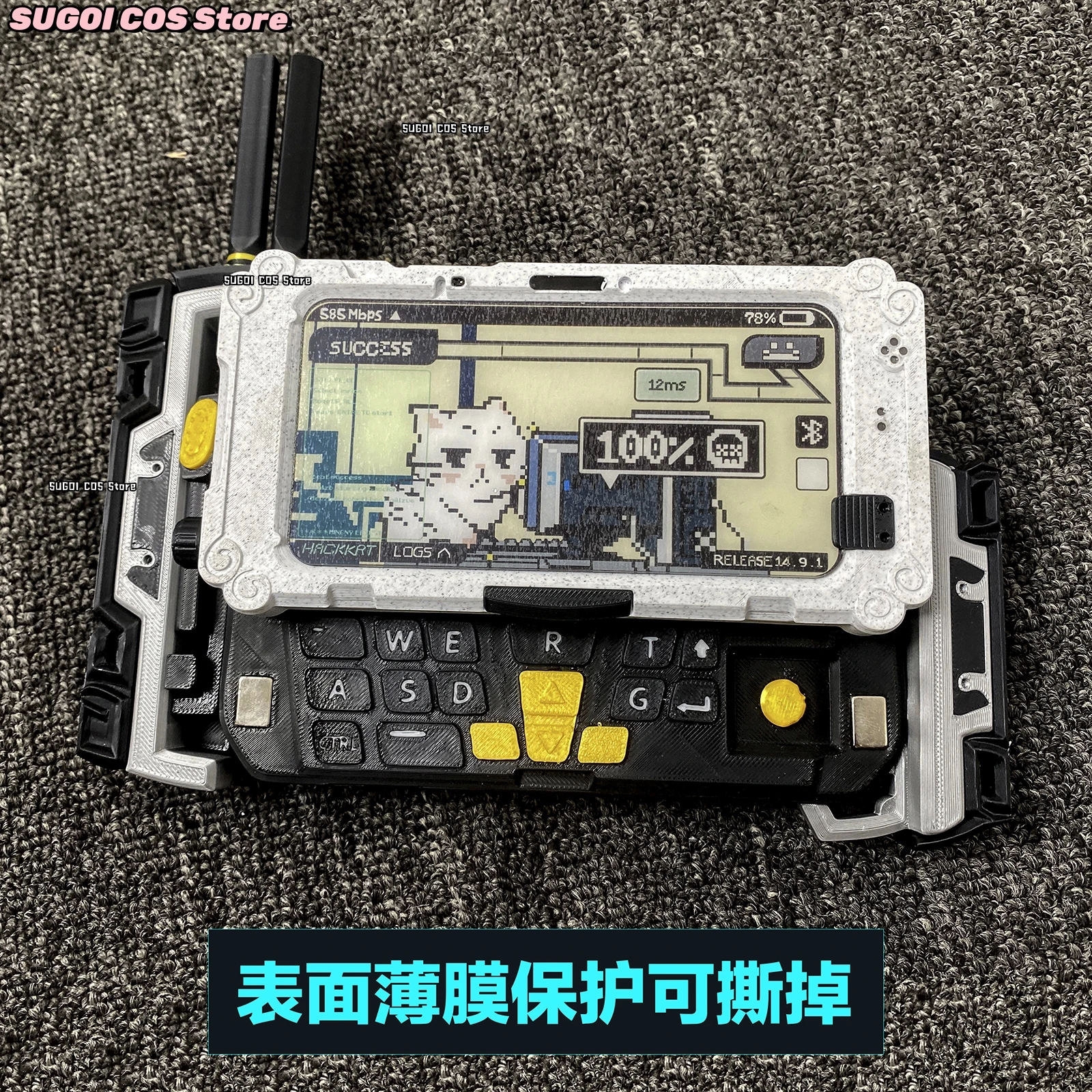 ماي شياوين الحبر سحابة خريطة تأثيري حلي لعبة دلتا فورس زي قتال موحد أنيمي هاكر مخلب لعب الأدوار شعر مستعار حذاء الدعامة الدعاوى